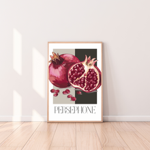 Afbeelding in Gallery-weergave laden, Printable poster Persephone granaatappel bordeaux (digitaal)

