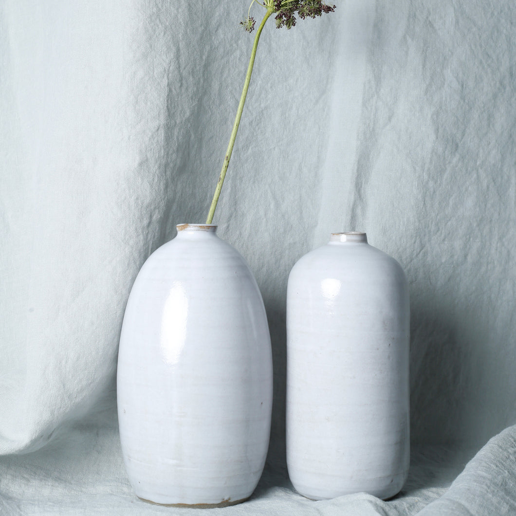 Set van 2 Handgemaakte Vazen
